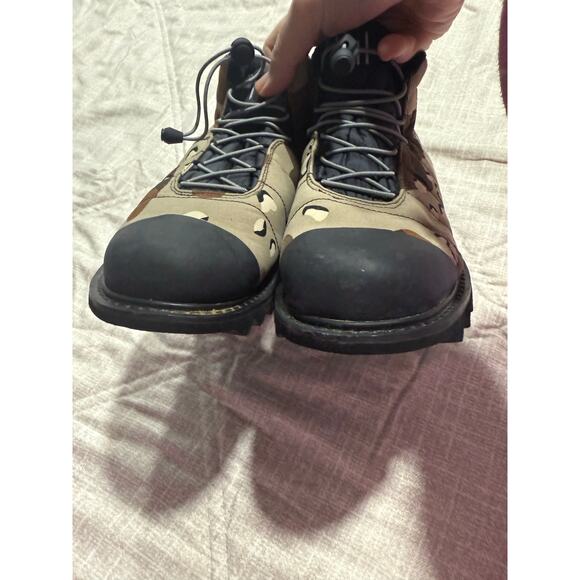 Holden Apres Ski Boots Camo Waterproof Winter Womens Sz 9 Brown Black MSRP $120 - Picture 6 of 11